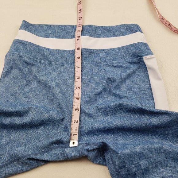 Beach Riot Elena Denim Daze Legging Womens Medium Blue High Rise Stretch Active - Picture 10 of 12